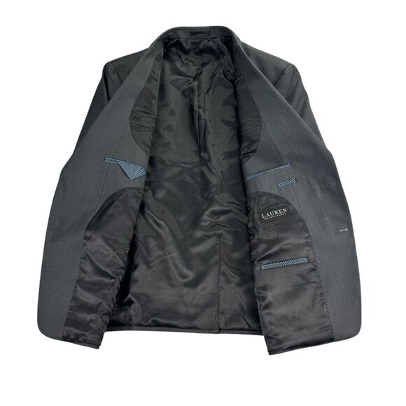 Lauren Ralph Lauren Mens UltraFlex Lattimore Classic Fit Suit Jacket Gray 44S - Picture 2 of 5